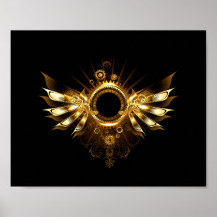 Affiche Ailes de Steampunk