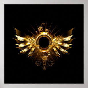 Affiche Ailes de Steampunk