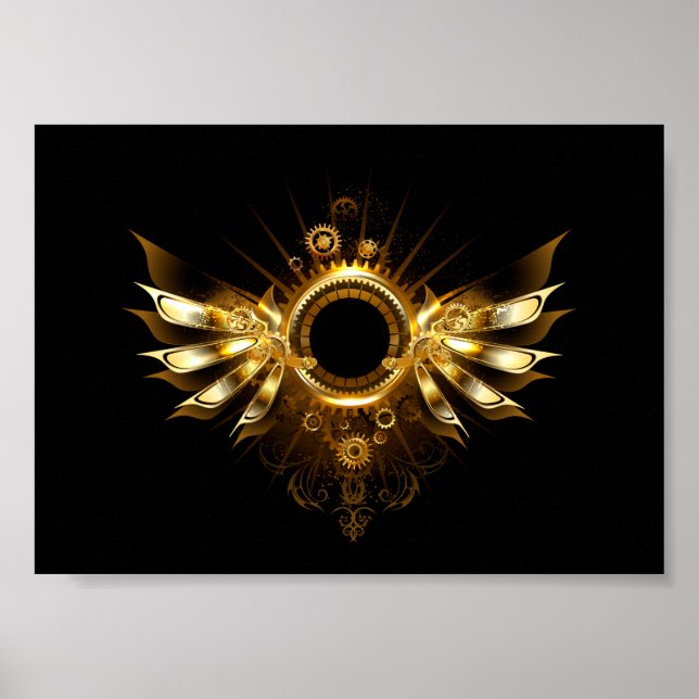 Affiche Ailes de Steampunk (Devant)