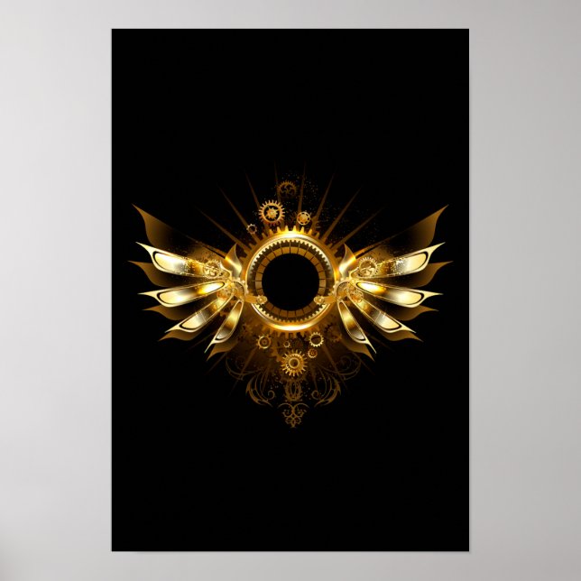 Affiche Ailes de Steampunk (Devant)