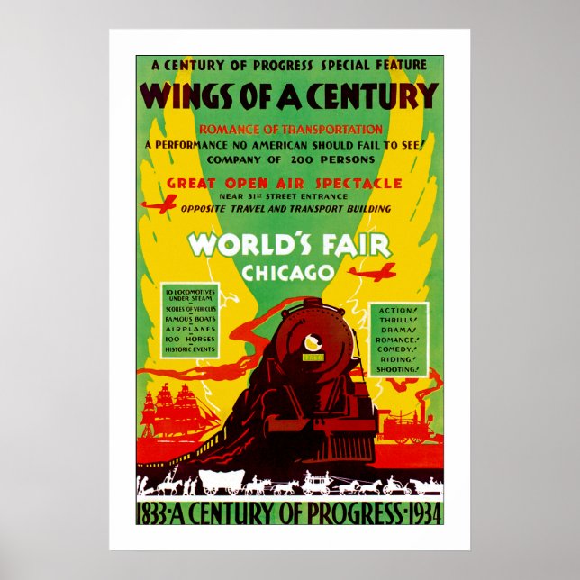 Affiche Ailes d'un siècle (Devant)