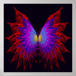 Affiche Ailes papillon