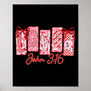 Affiche Aima Jean 3 16 Chrétiens Aiment la Saint-Valentin