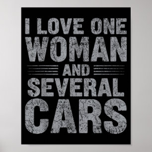 Affiche Aime une femme et plusieurs graphiques de type drô