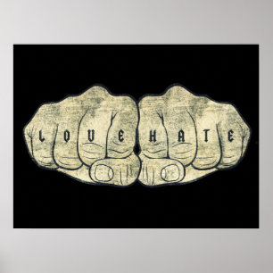 Affiche Aimer & haïr le tatouage