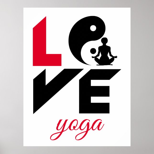 Affiche Aimer le yoga (Devant)