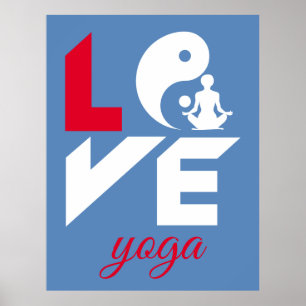 Affiche Aimer le yoga