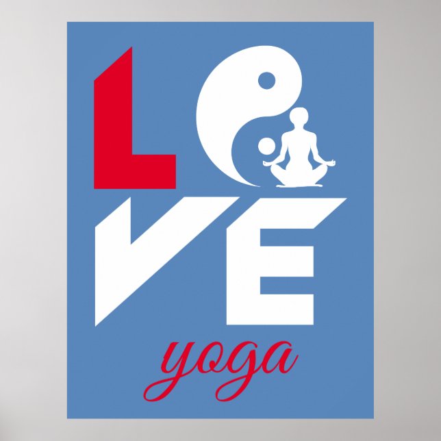 Affiche Aimer le yoga (Devant)