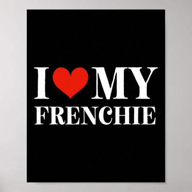 Affiche Aimer mon Frenchie (Devant)