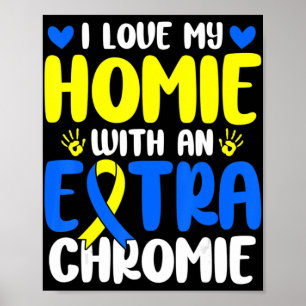 Affiche Aimez Mon Homie Avec Le Syndrome De Chromie Supplé