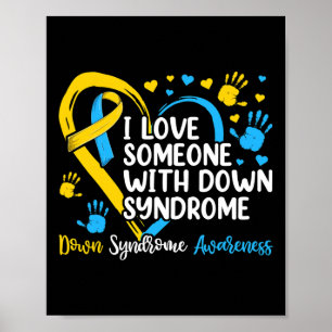 Affiche Aimez Quelqu'Un Avec Le Syndrome De Down S