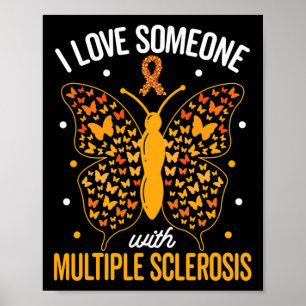 Affiche Aimez Quelqu'Un Avec Sclérose En Plaques Multiples