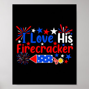 Affiche Aimez Son Pirate Funny 4 Juillet Fireworks C