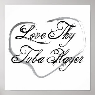 Affiche Aimez Thy joueur de tuba
