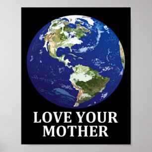 Affiche Aimez votre mère Terre - Jour des terres 50e Anniv