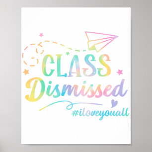 Affiche Aimez-Vous Tous Cl Rejeté Dernier Jour De L'École