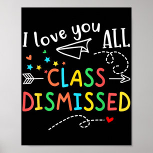 Affiche Aimez-Vous Tous Cl Rejeté Dernier Jour D'Enseignem