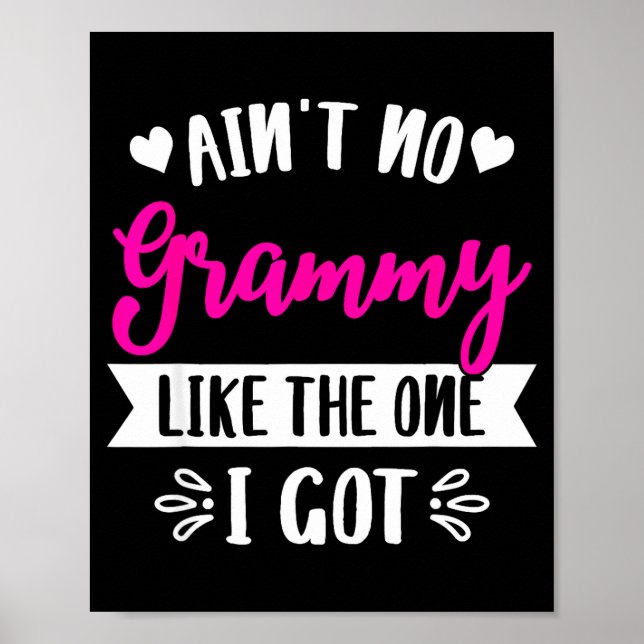 Affiche Ain't No Grammy Like The One I Got Family Reunion  (Devant)