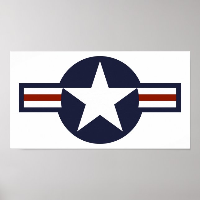 Affiche Air Force logo (Devant)