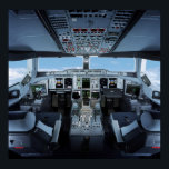 Affiche Airbus A380 - Cockpit HD<br><div class="desc">Airbus A380 Cockpit haute définition, très détaillé... L’Airbus A380 est un avion de ligne 4 moteurs à deux étages, à large boîtier, fabriqué par la société européenne Airbus, filiale d’EADS. L'A380, le plus grand avion de ligne au monde, a effectué son premier vol le 27 avril 2005 au départ de...</div>