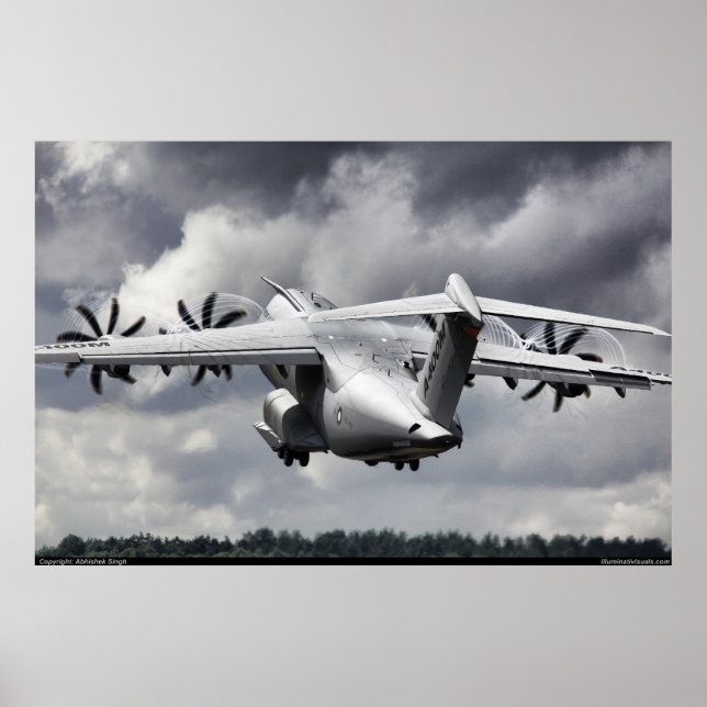 Affiche Airbus A400M (Devant)