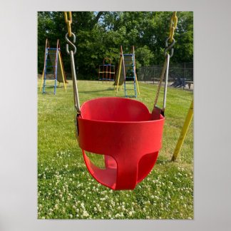 Affiche Aire de jeu Baby Swing
