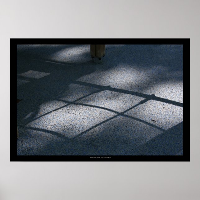 Affiche Aire de jeux pour enfants 17 Escalades Net Shadow  (Devant)