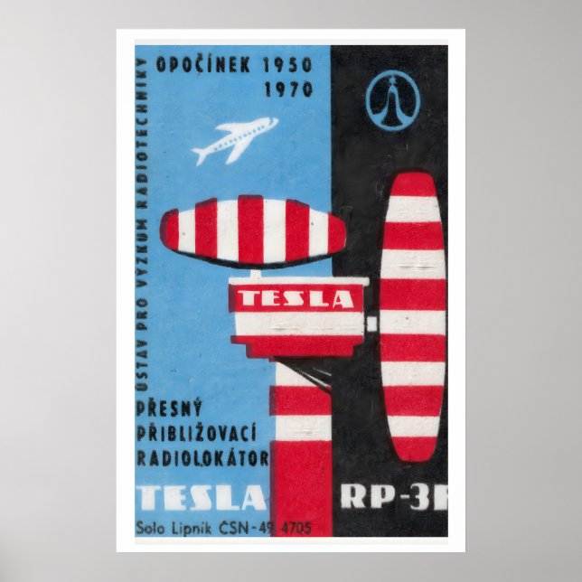 Affiche Airport Control Tower - Matchbox Print - Aesthetic (Devant)