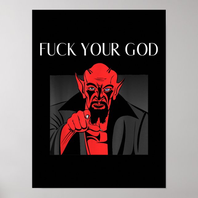 Affiche Aist Goat Satan Baphomet GIft (Devant)