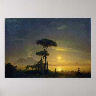 Affiche Aivazovsky - Golfe De Naples