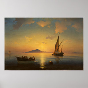 Affiche Aivazovsky - Golfe De Naples