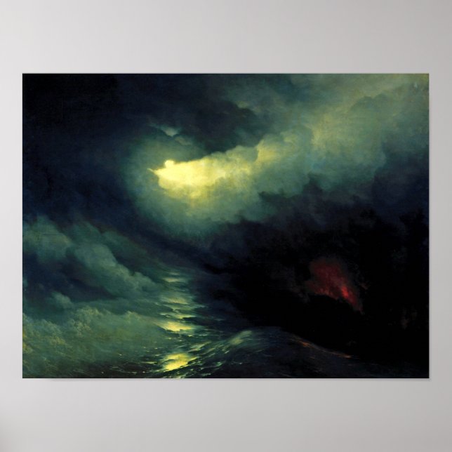 Affiche Aivazovsky - La création du monde (Devant)