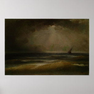 Affiche Aivazovsky - Tempête 1880