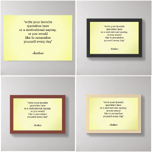 Affiche Ajouter / Créer Votre Propre Devis