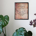 Affiche Ajouter Le Texte Grunge Textured Rust Graphic<br><div class="desc">L'arrière - plan est recouvert d'une image représentant un graphisme grincheux rayé, en détresse, vintage, dans des tons riches de rouille, brun et terre cuite. Vous pouvez remplacer ce morceau d'art numérique par le vôtre, ou par une photo que vous avez prise ! Au-delà de cela, des champs modèles ont...</div>