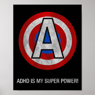 Affiche Ajouter Super Power Motivational Self Esteem &amp;