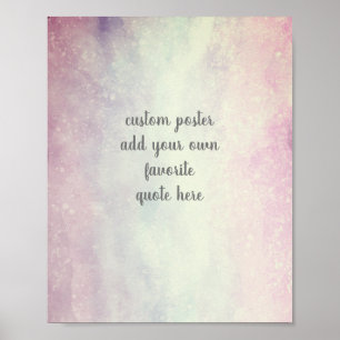 Affiche ajouter un devis peint aquarelle