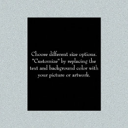 Affiche Ajouter une image ou une oeuvre d'art, la créer à 