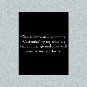 Affiche Ajouter une image ou une oeuvre d'art, la créer à 