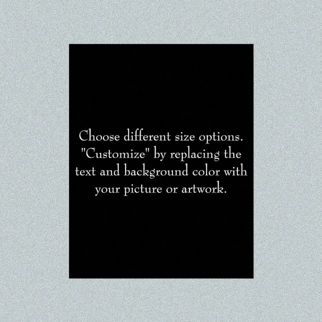 Affiche Ajouter une image ou une oeuvre d'art, la créer à  (Add Picture or Artwork, Create It Your Way Poster)