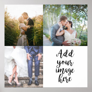 Affiche Ajouter vos propres photos Style personnalisable 4
