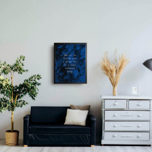 Affiche Ajouter votre devis personnalisé Marbre noir Royal