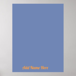 Affiche Ajouter votre photo et modifier du texte