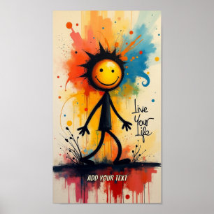 Affiche Ajouter votre texte