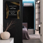 Affiche Ajoutez Votre Texte Ovales Or Scribblés, Noir<br><div class="desc">Cette conception flexible comprend un champ modèle destiné à votre propre texte personnalisé. Utilisez cet espace pour ajouter votre citation préférée ou votre sentiment. Peut-être que c'est drôle. Peut-être avez-vous besoin d'une affiche qui vous motive. Il peut présenter votre poème préféré, ou des paroles de chansons, ou commémorer une occasion...</div>