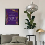 Affiche Ajoutez Votre Texte Ovales Or Scribblés Profond Vi<br><div class="desc">Cette conception flexible comprend un champ modèle destiné à votre propre texte personnalisé. Utilisez cet espace pour ajouter votre citation préférée ou votre sentiment. Peut-être que c'est drôle. Peut-être avez-vous besoin d'une affiche qui vous motive. Il peut présenter votre poème préféré, ou des paroles de chansons, ou commémorer une occasion...</div>