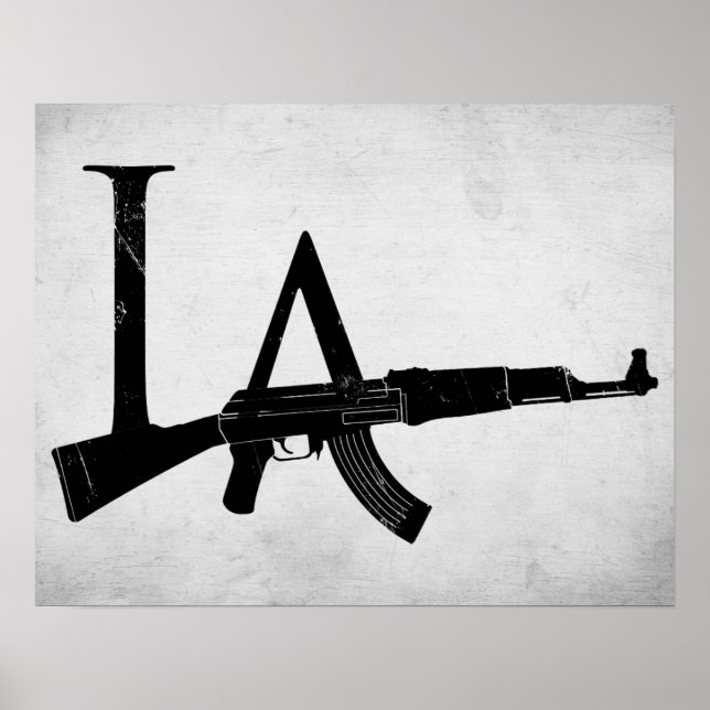 Affiche AK47 de Los Angeles (Devant)