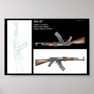 AFFICHE AK-47