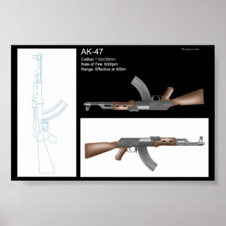 AFFICHE AK-47