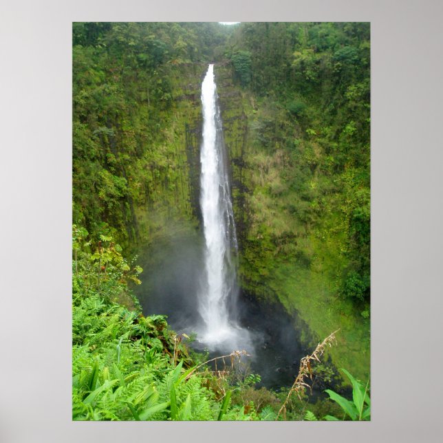 Affiche Akaka Falls, Hawaii (Devant)